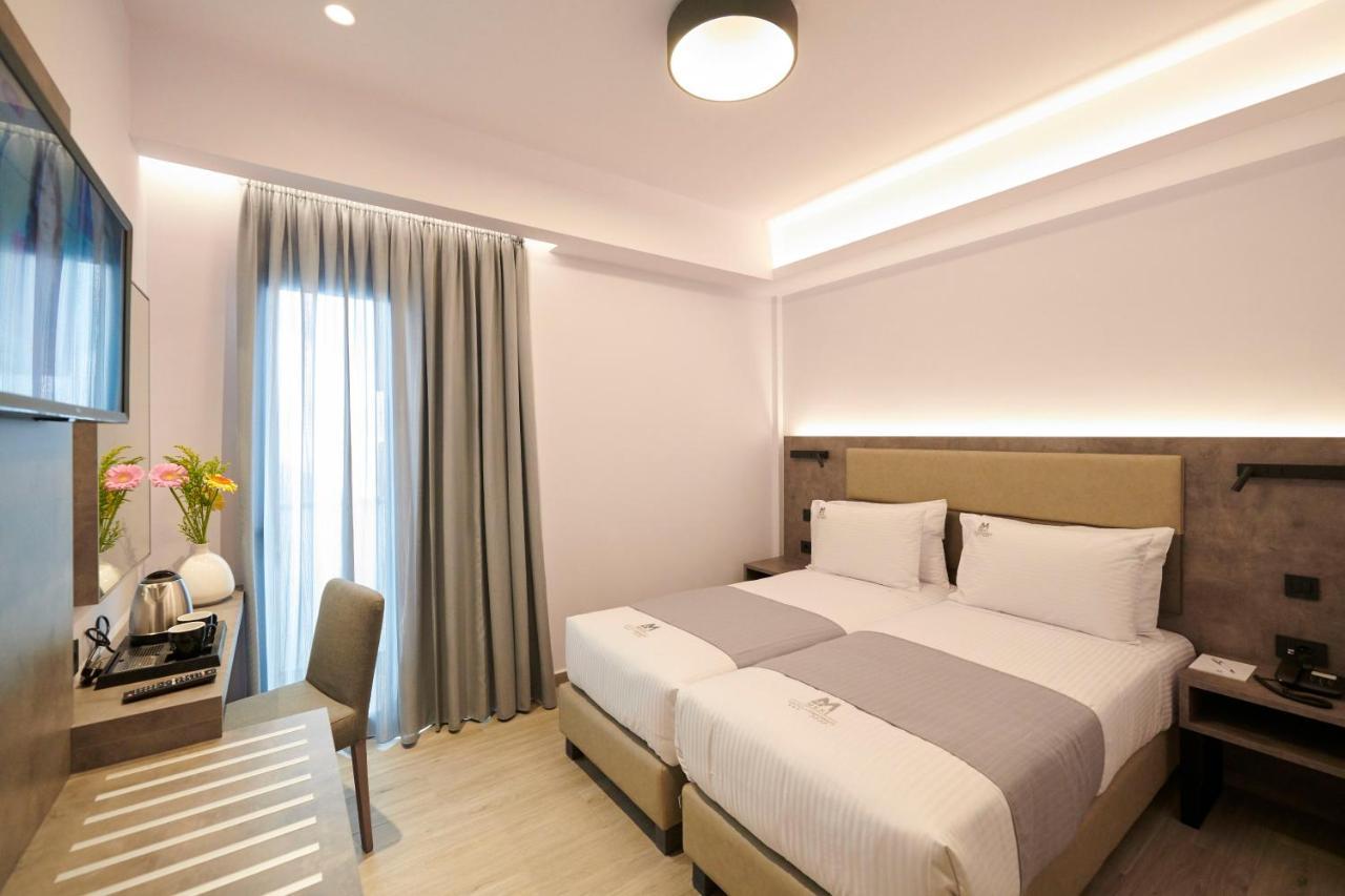 Meni Hotel Athena Bagian luar foto