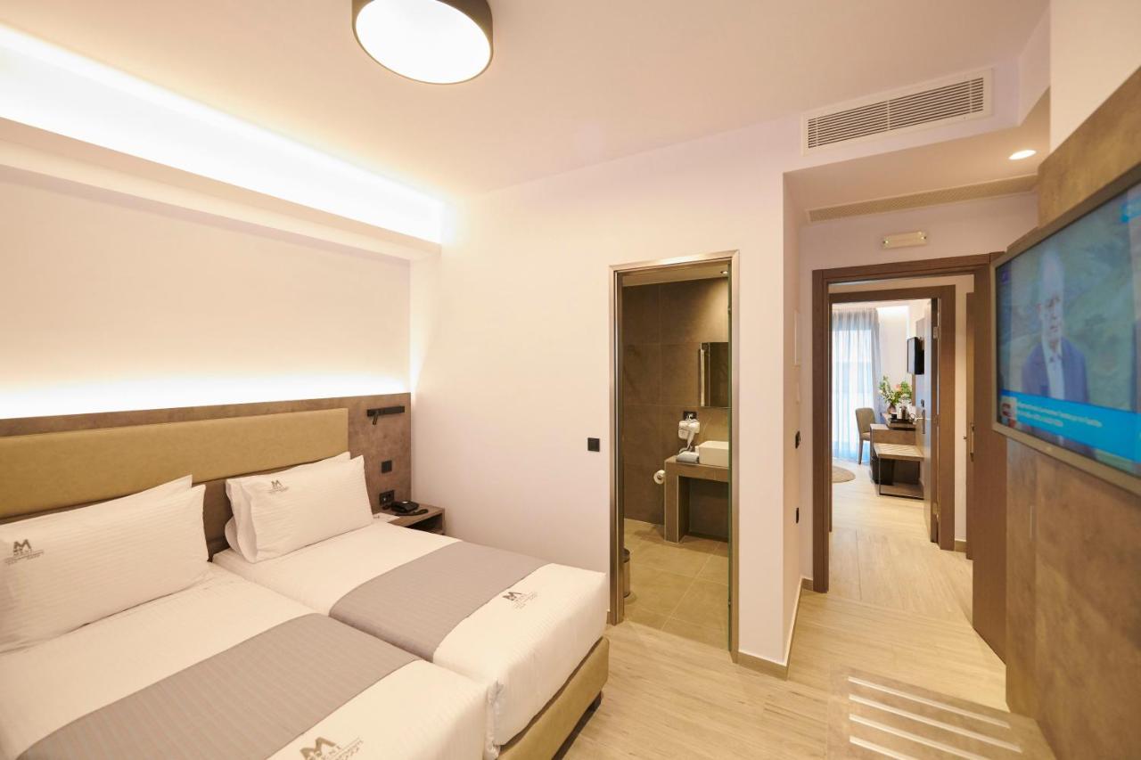 Meni Hotel Athena Bagian luar foto